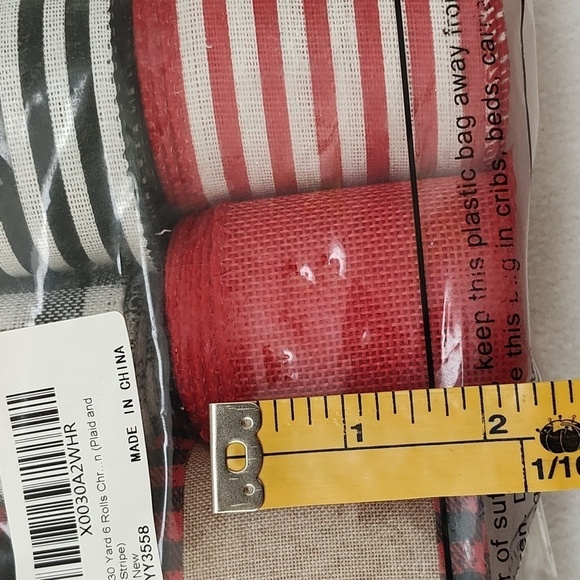 New Christmas Decor Ribbons SET - Picture 4 of 6